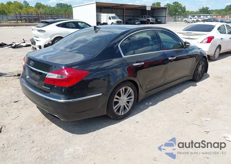 2012 Hyundai Genesis 3.8 from USA, damaged, VIN KMHGC4DD7CU211831